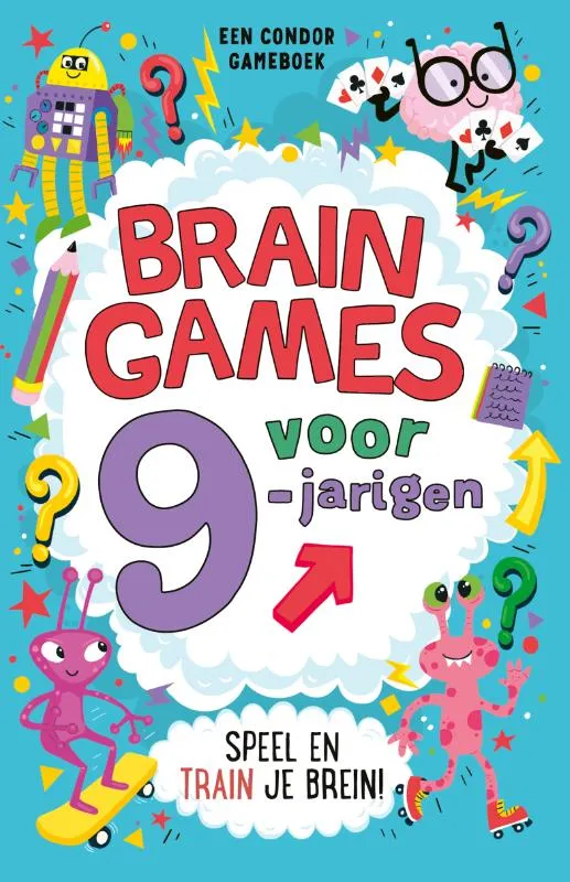 Braingames voor 9-jarigen | 9789493356214 Braingames voor 9-jarigen