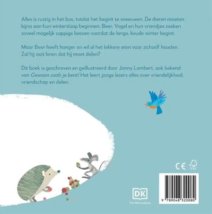 Beer en vogel leren delen - Afbeelding 2