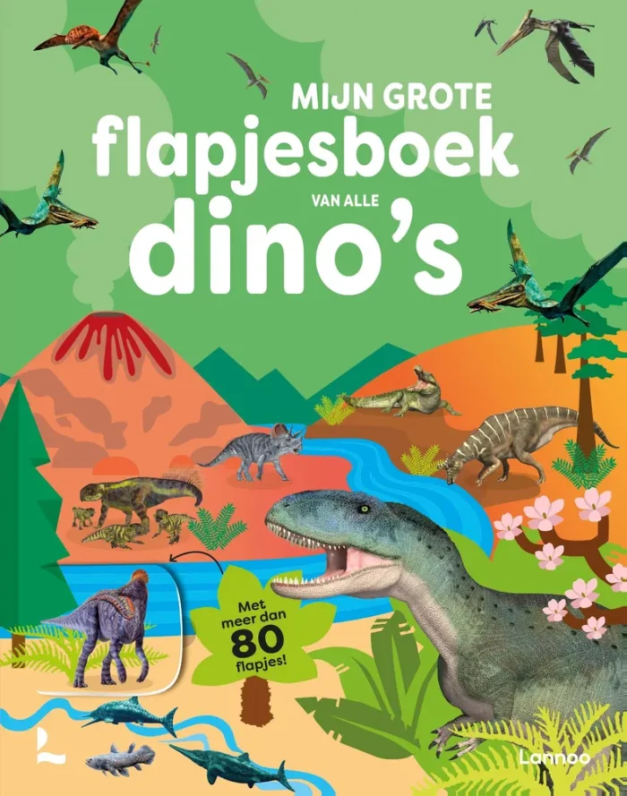 Mijn grote flapjesboek van alle dino's