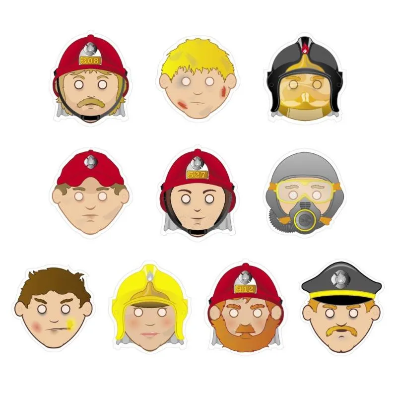 Maskers Brandweer | 9789075531961 Maskers Brandweer - Afbeelding 2