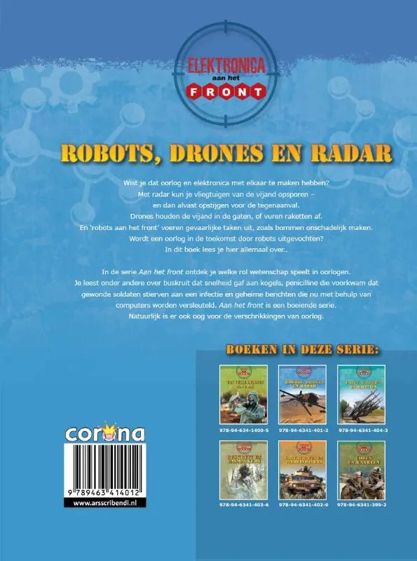 Robots, drones en radar | 9789463414012 Robots, drones en radar - Afbeelding 2