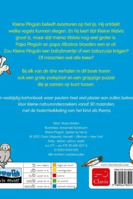 Alternative view of Kleine Pinguïn. Spelen op het ijs