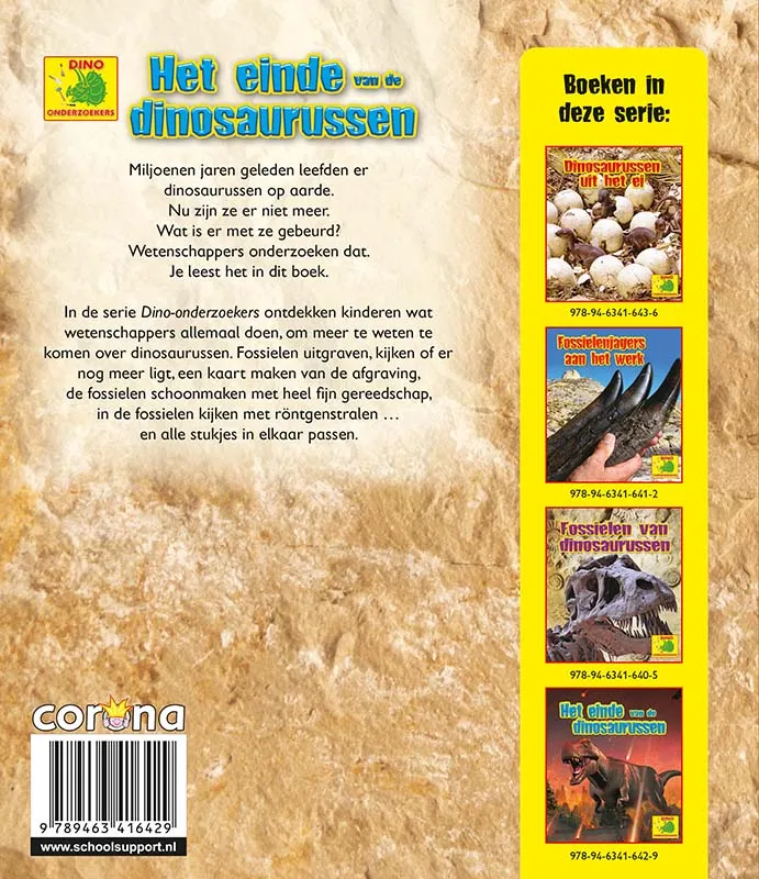 Het einde van de dinosaurussen | 9789463416429 Het einde van de dinosaurussen - Afbeelding 2