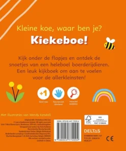 Alternative view of Kiekeboe Kleine koe - Een leuk voelboek met flapjes