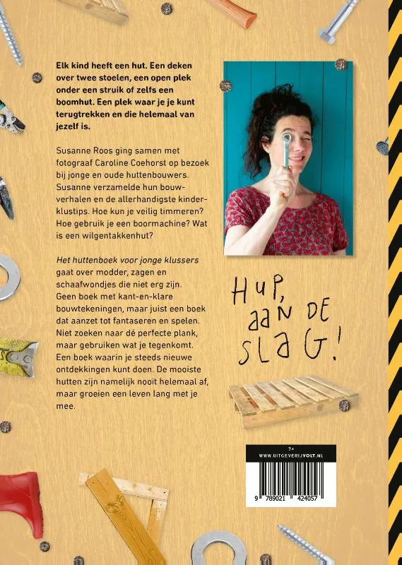 Het huttenboek voor jonge klussers | 9789021424057 Het huttenboek voor jonge klussers - Afbeelding 2