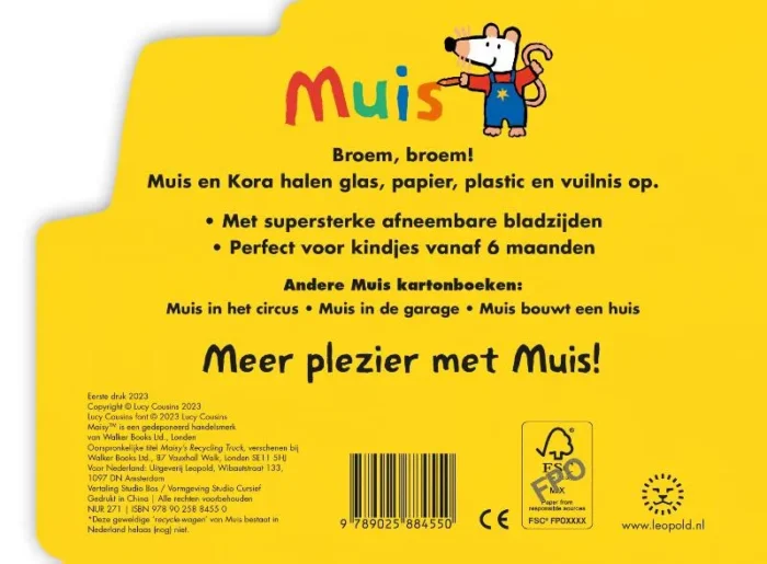 De vuilniswagen van Muis - Afbeelding 2