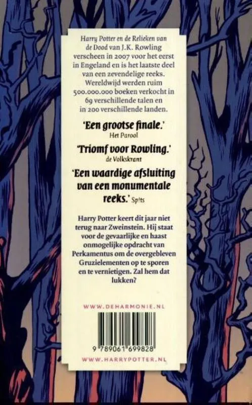 Harry Potter en de relieken van de dood | 9789061699828 Harry Potter en de relieken van de dood - Afbeelding 2