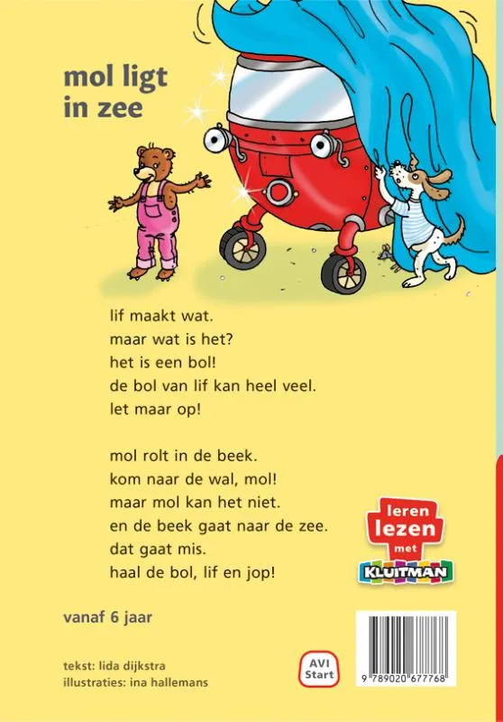 Mol ligt in zee | 9789020677768 Mol ligt in zee - Afbeelding 2