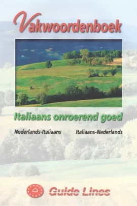 Vakwoordenboek Italiaans onroerend goed