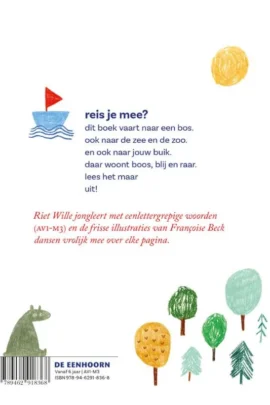 Alternative view of Een boot vaart naar het bos