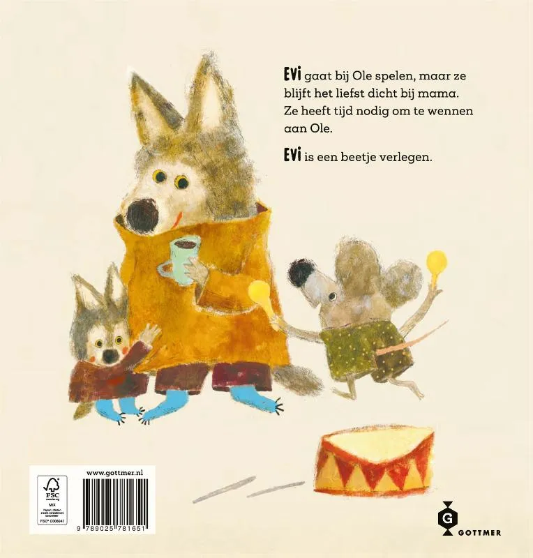 Evi is een beetje verlegen | 9789025781651 Evi is een beetje verlegen - Afbeelding 2