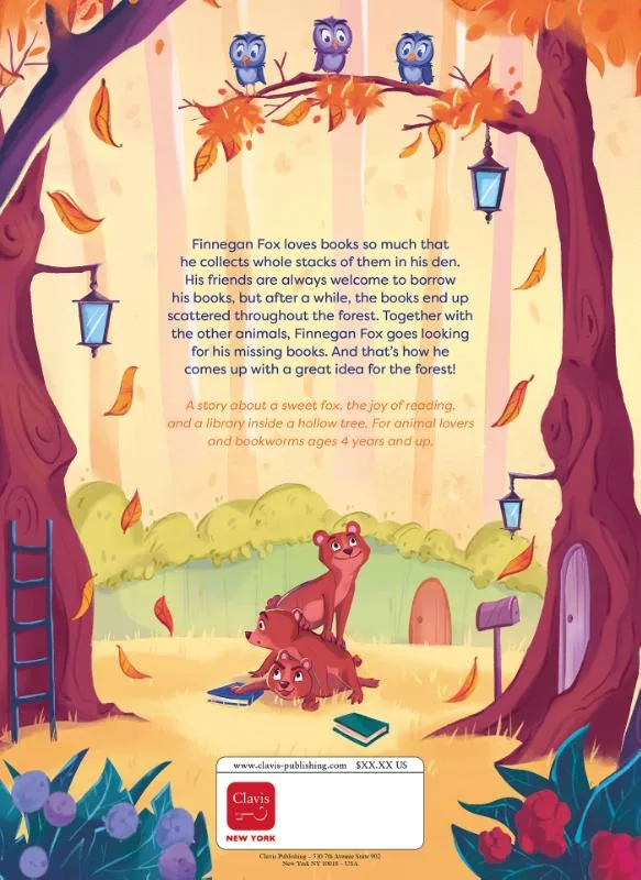 Finnegan Fox and the Forest Library | 9798890631244 Finnegan Fox and the Forest Library - Afbeelding 2