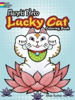 Maneki Neko Lucky Cat Coloring Book | 9780500292686