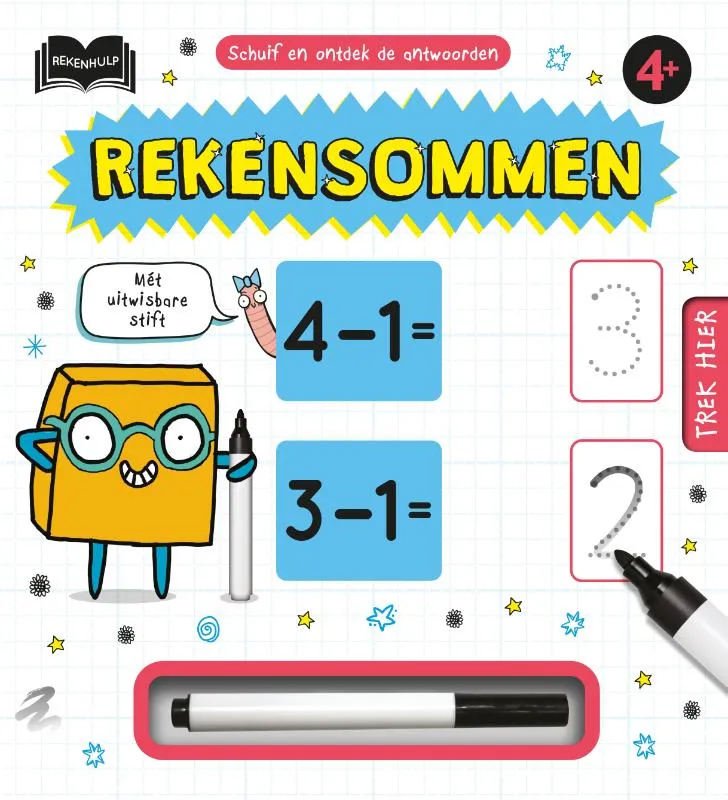 Rekensommen 4+ | 9789036645881 Rekensommen 4+