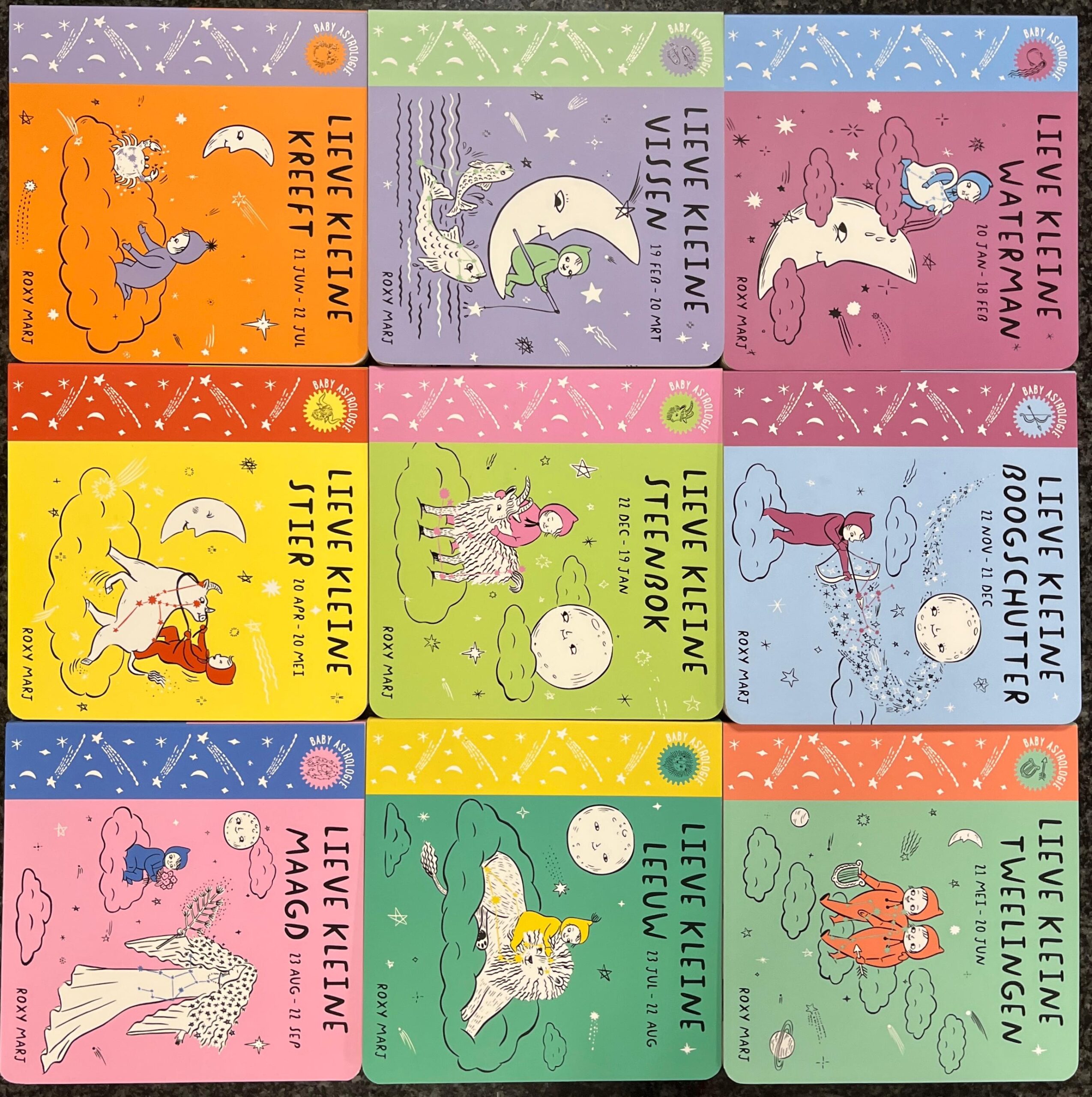Boekentip: Baby Astrologie boekjes |