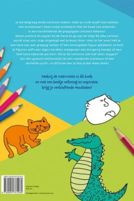 Stap voor stap cartoons leren tekenen | 9789044761269