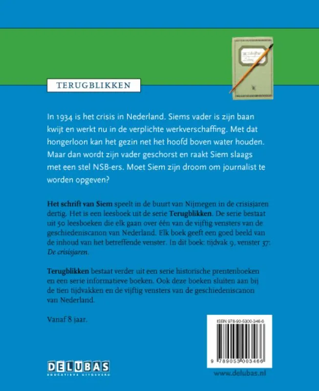 Het schrift van Siem | 9789053003466 Het schrift van Siem - Afbeelding 2