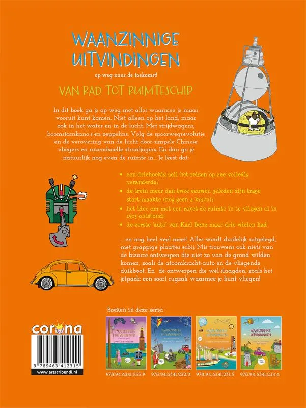 Van rad tot ruimteschip | 9789463412315 Van rad tot ruimteschip - Afbeelding 2