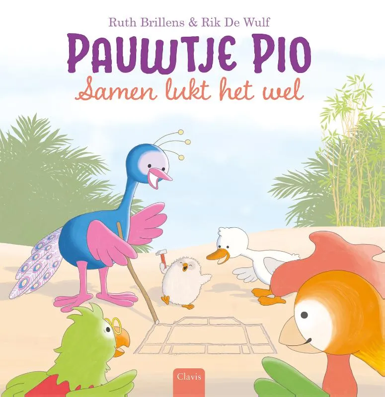 Pauwtje Pio samen lukt het wel | 9789044842050 Pauwtje Pio samen lukt het wel