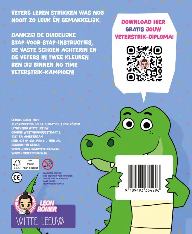 Het veterstrikboek | 9789493354296 Het veterstrikboek - Afbeelding 2