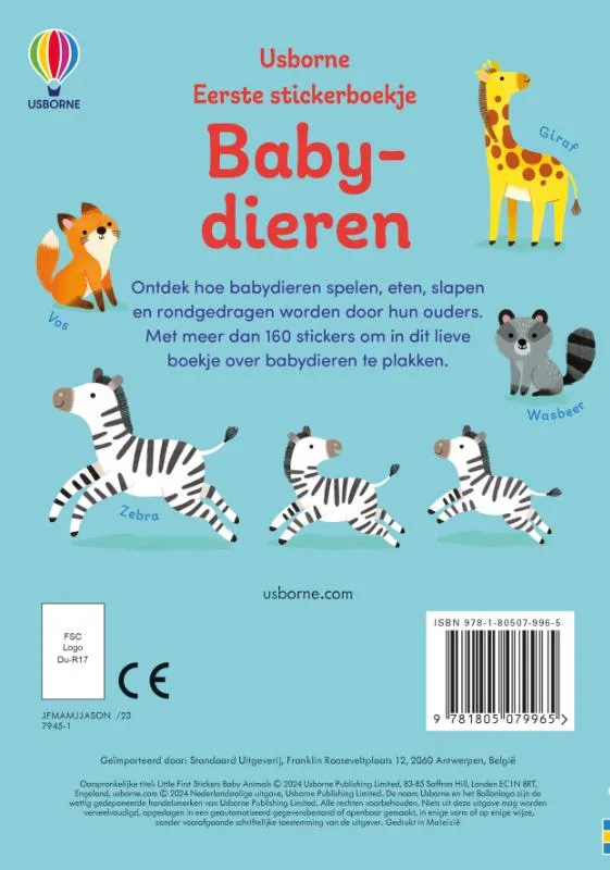 Babydieren / druk 1 | 9781805079965 Babydieren / druk 1 - Afbeelding 2