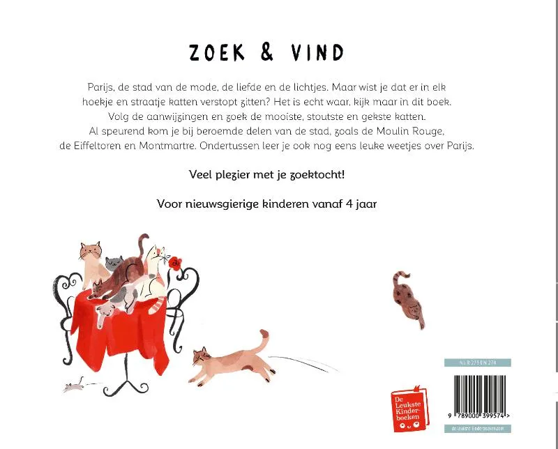 Katten in Parijs | 9789000399574 Katten in Parijs - Afbeelding 2