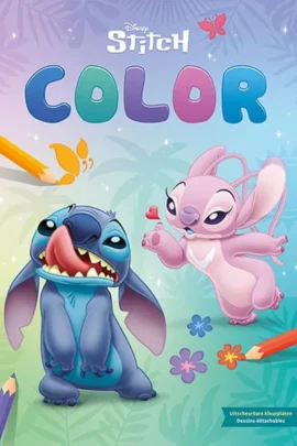 Disney Color Stitch kleurblok / Disney Color Stitch bloc de coloriage