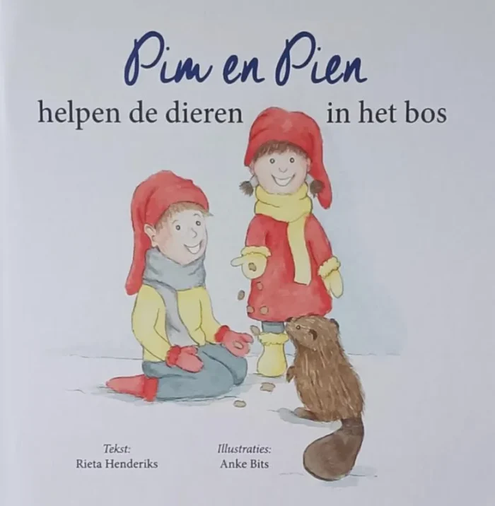 Pim en Pien helpen de dieren in het bos