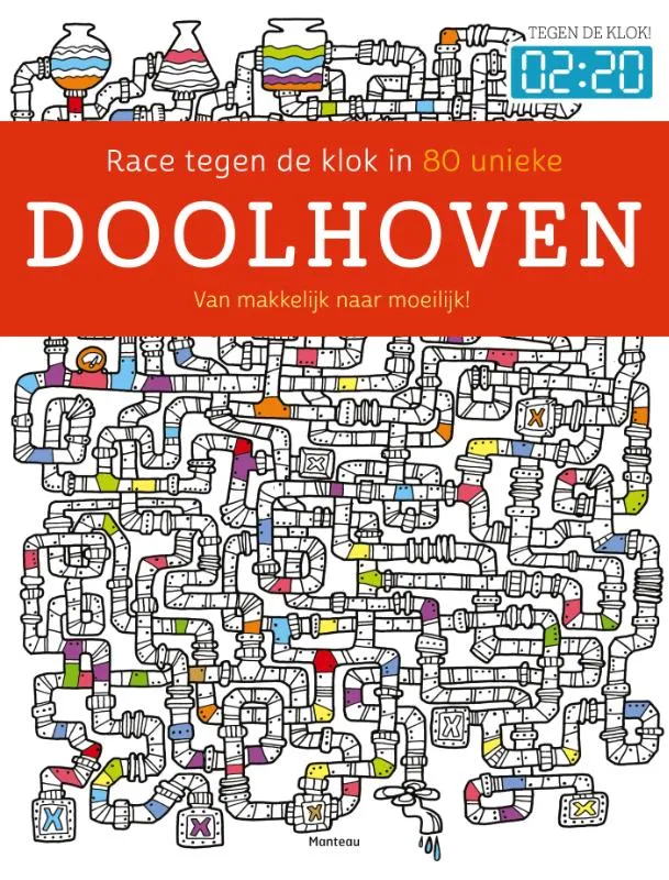 Race tegen de klok in 80 unieke doolhoven van makkelijk naar moeillijk ! | 9789002258930 Race tegen de klok in 80 unieke doolhoven van makkelijk naar moeillijk !