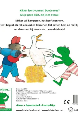 Alternative view of Kikker leert vormen