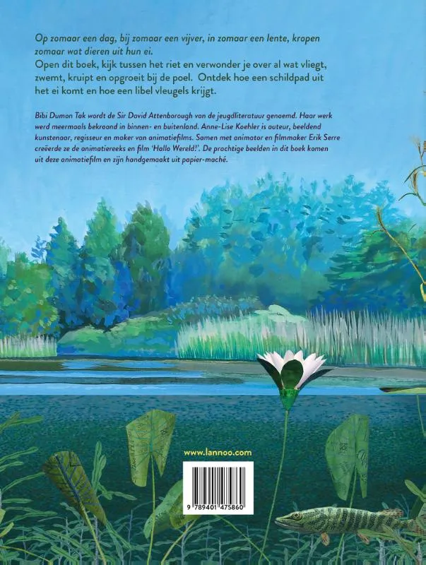 Zomaar een dag, bij zomaar een vijver | 9789401475860 Zomaar een dag, bij zomaar een vijver - Afbeelding 2