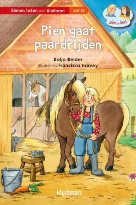 Pien gaat paardrijden