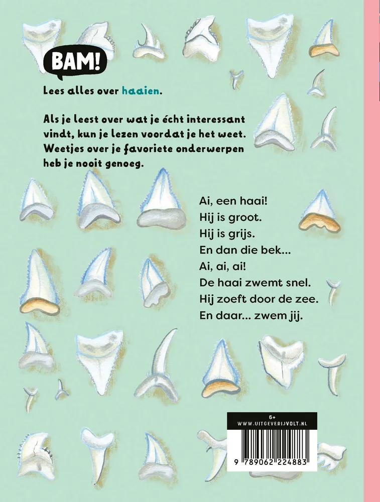 Ai, een haai | 9789062224883 Ai, een haai - Afbeelding 2