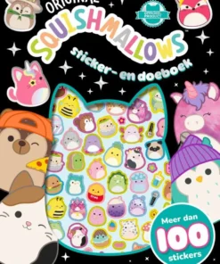 Original Squishmallows sticker- en doeboek