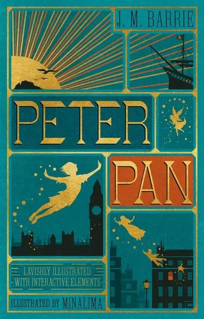 Peter Pan (MinaLima Edition) (lllustrated with Interactive Elements) | 9780062362223 Peter Pan (MinaLima Edition) (lllustrated with Interactive Elements)