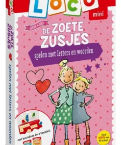 Loco mini De Zoete Zusjes spelen met letters en woorden | 4-8 jaar
