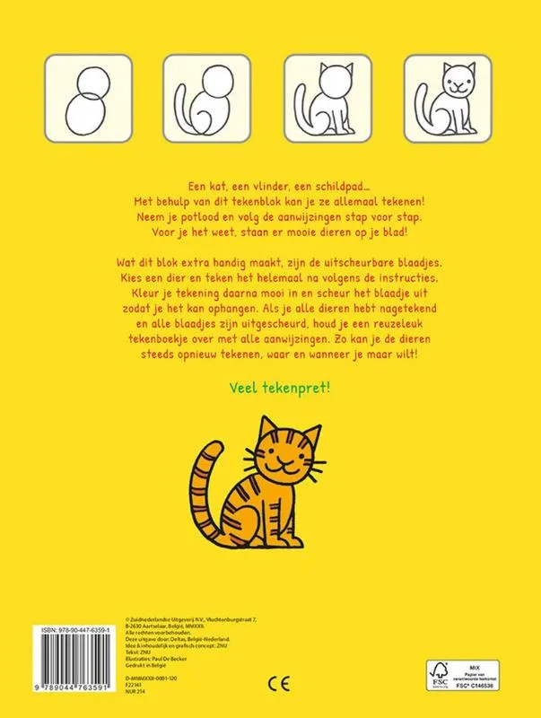 Reuzeleuk tekenblok | 9789044763591 Reuzeleuk tekenblok - Afbeelding 2