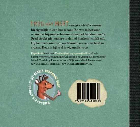 Fred het (heel erg eigenwijze) hert | 9789463361033 Fred het (heel erg eigenwijze) hert - Afbeelding 2