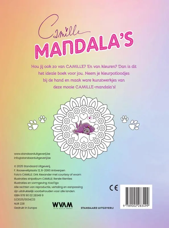 CAMILLE Circus kleurblok | 9789002283499 CAMILLE Circus kleurblok - Afbeelding 2