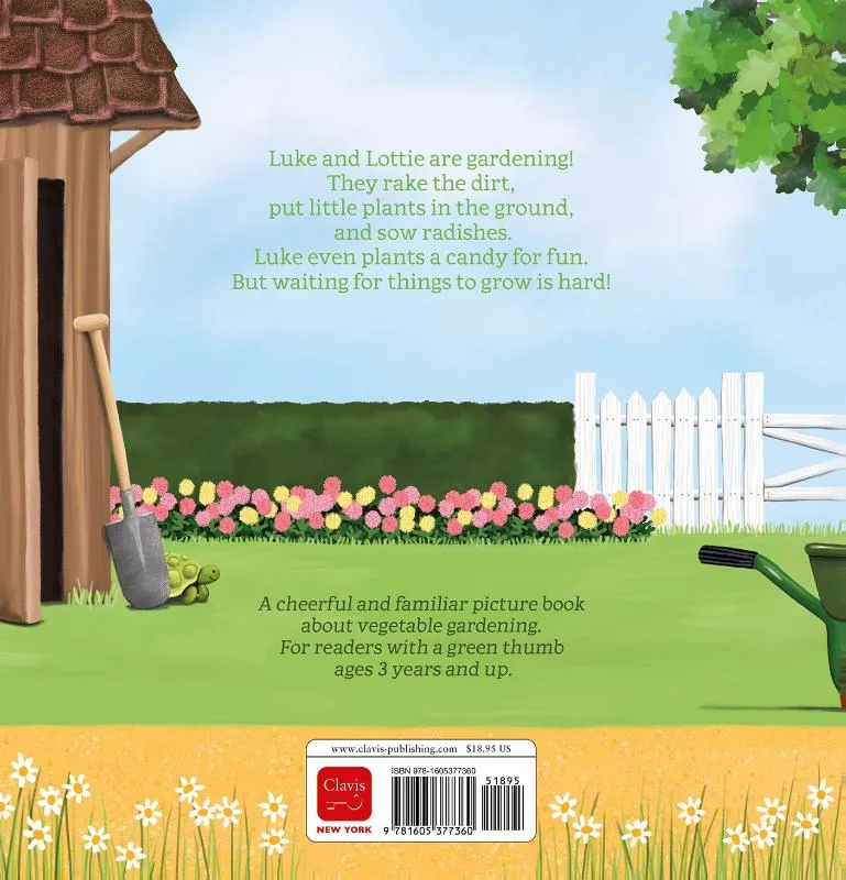 Luke and Lottie and Their Vegetable Garden | 9781605377360 Luke and Lottie and Their Vegetable Garden - Afbeelding 2