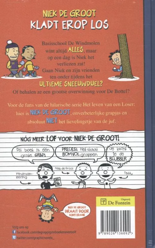 Niek de Groot kladt erop los | 9789026136092 Niek de Groot kladt erop los - Afbeelding 2