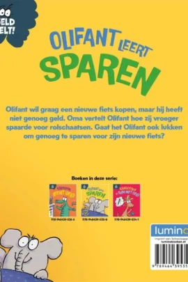 Alternative view of Olifant leert sparen