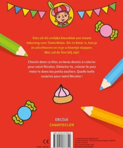 Sinterklaas / Saint-Nicolas happy color | 9789044768329