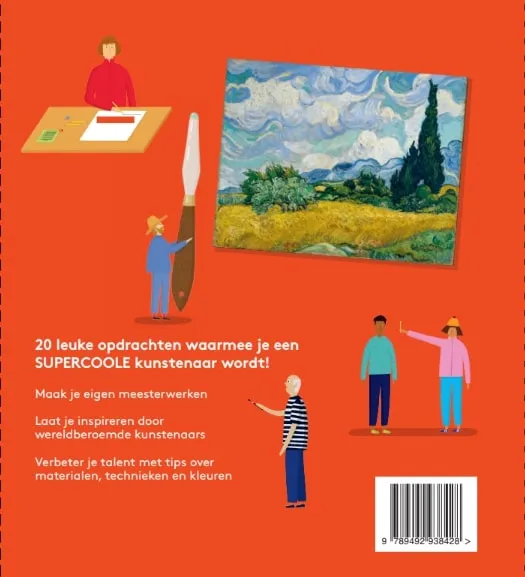 Word een supercoole kunstenaar | 9789492938428 Word een supercoole kunstenaar - Afbeelding 2