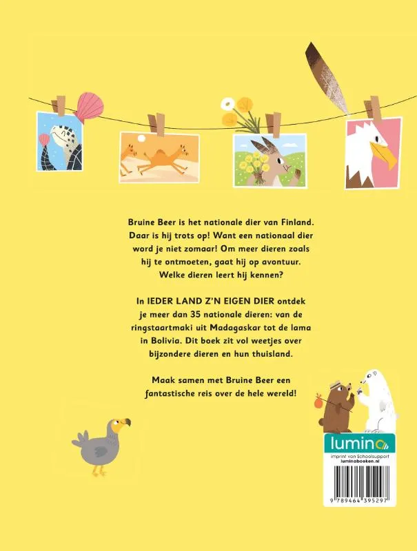 Ieder land z'n eigen dier | 9789464395297 Ieder land z'n eigen dier - Afbeelding 2