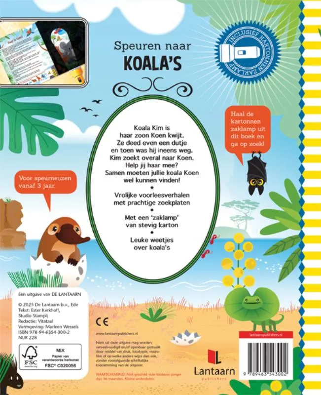 Speuren naar koala's | 9789463543002 Speuren naar koala's - Afbeelding 2