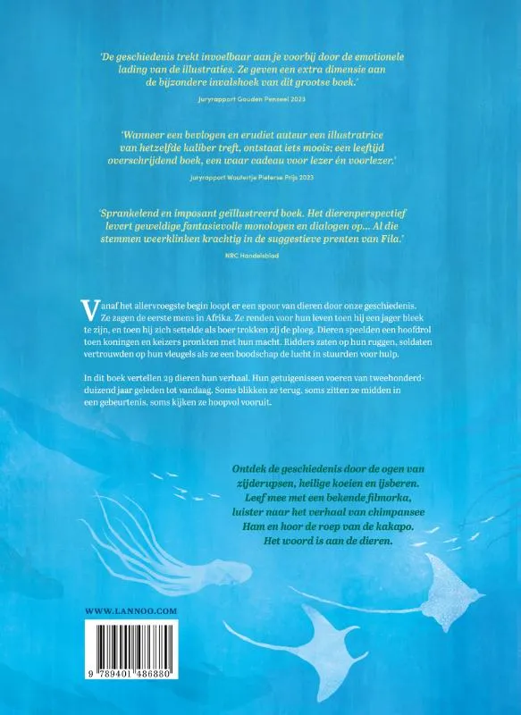 Een kleine geschiedenis van de mens door dierenogen | 9789401486880 Een kleine geschiedenis van de mens door dierenogen - Afbeelding 2