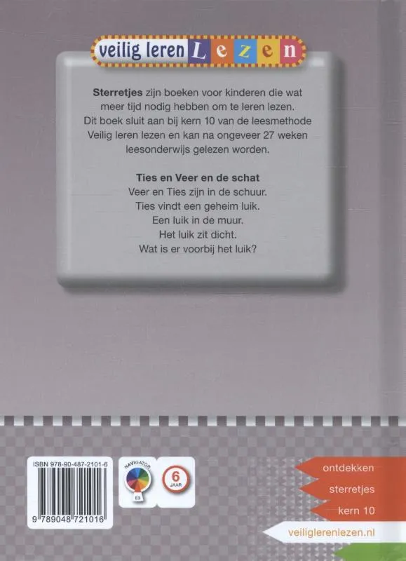 Ties en Veer en de schat | 9789048721016 Ties en Veer en de schat - Afbeelding 2