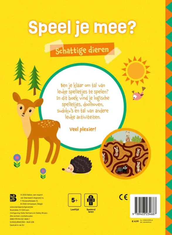 Schattige dieren | 9789403234687 Schattige dieren - Afbeelding 2