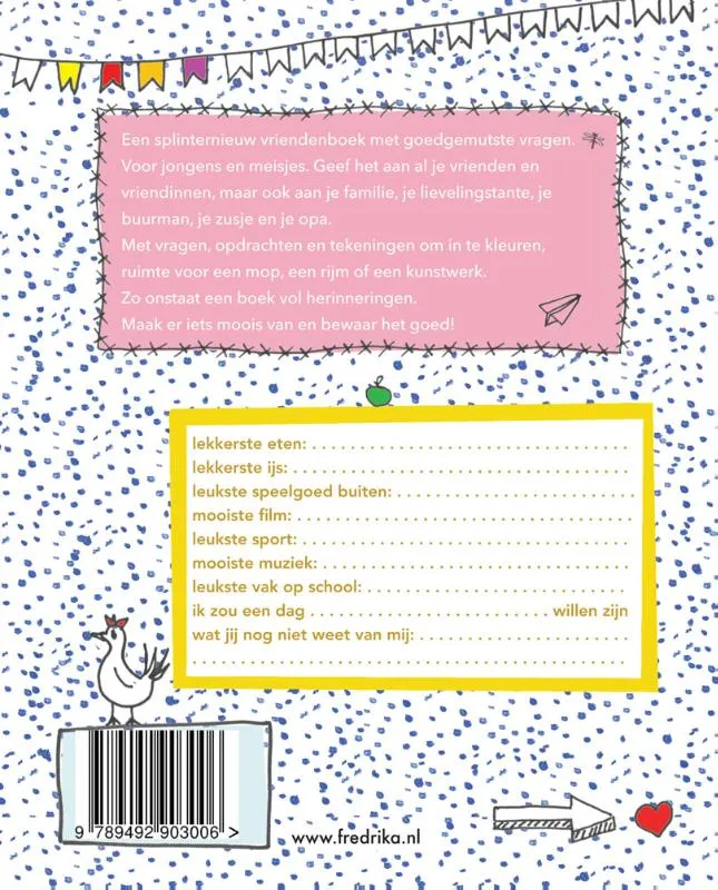 Vriendenboek | 9789492903006 Vriendenboek - Afbeelding 2
